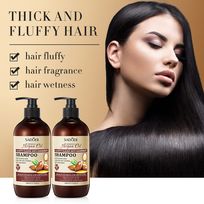 Moroccan Nut Oil Fluffy Cleansing And Dandruff Removing Shampoo, Refreshing, Moisturizing, And Smooth  |   Hair & Body Care