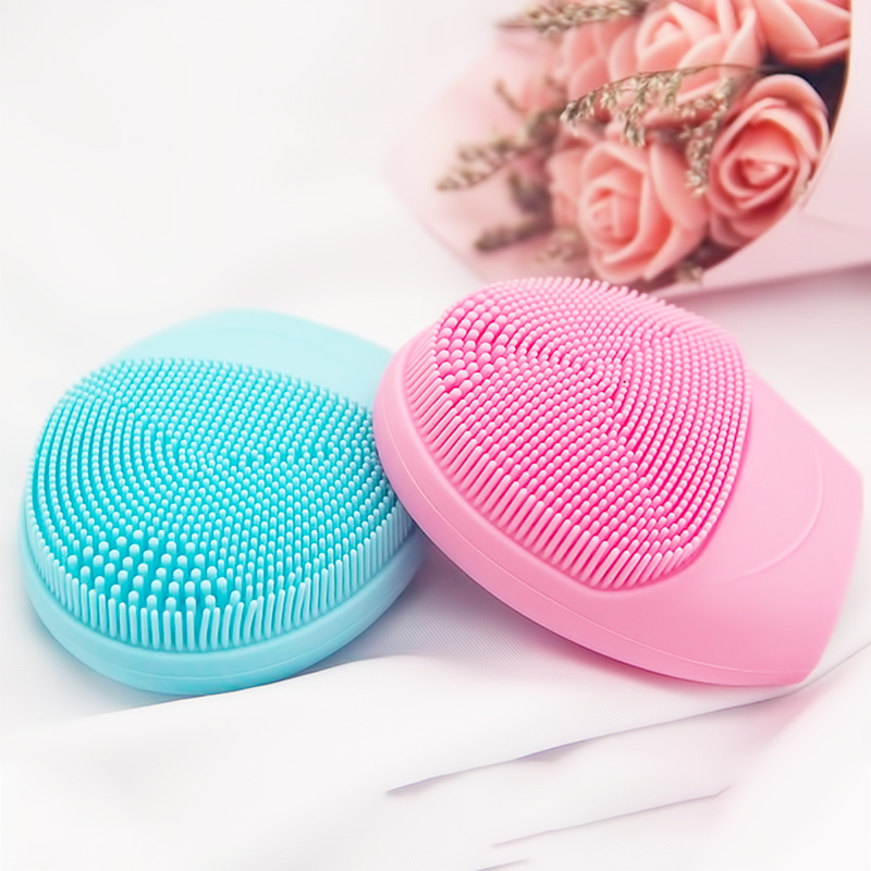 New Product Oem Mini Waterproof Massage Electric Face Cleanser Skin Deep Washin Sonic Facial Silicone Face Cleansing Brush  |   Hair & Body Care