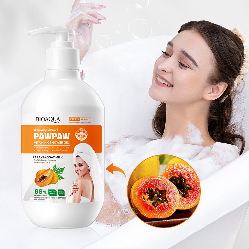 Papaya Vitamin C Brightening And Nourishing Body Wash  |   Hair & Body Care