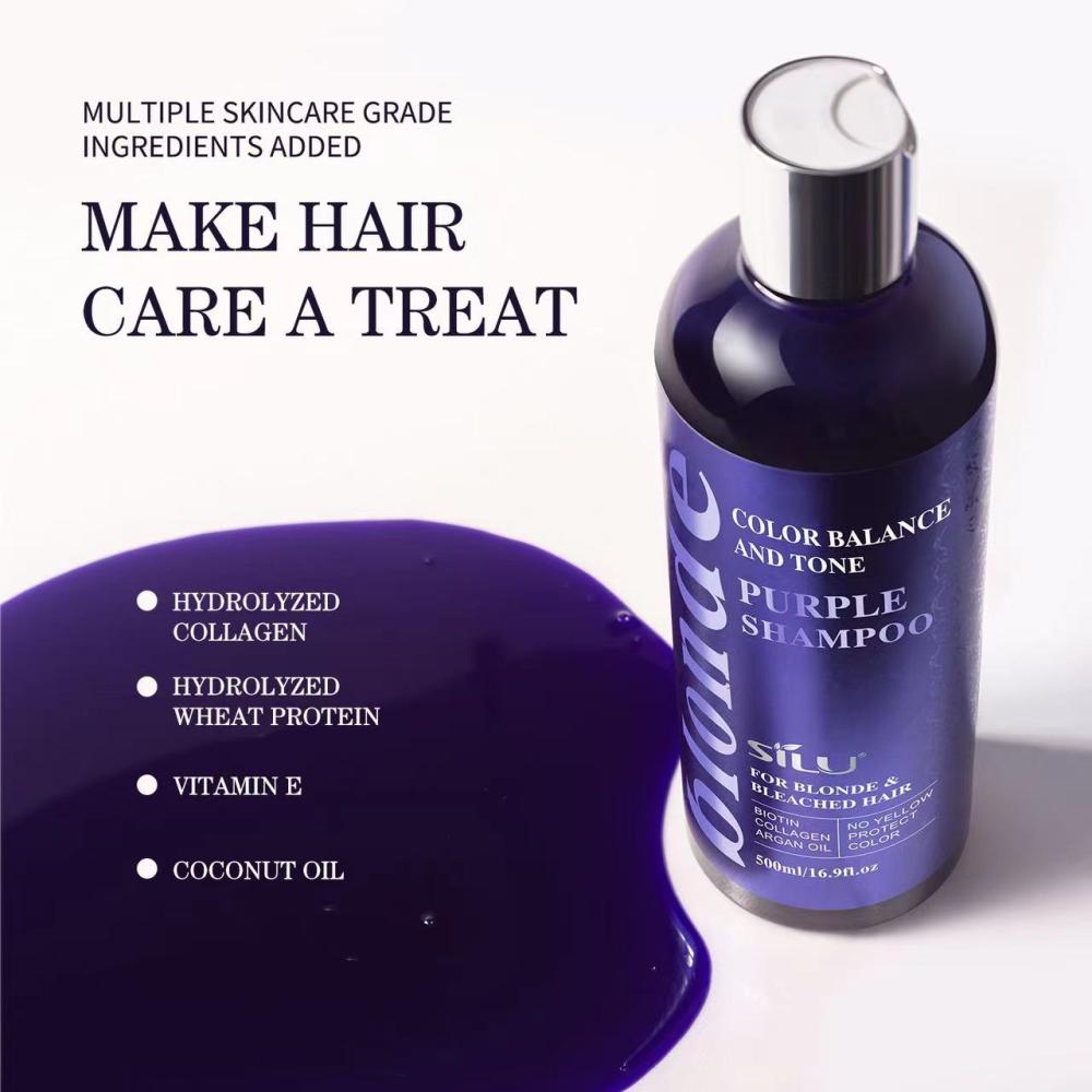 Purple Rosemary Shampoo Anti Dandruff, Oil Control, Fragrance Retention, Fluffy Shower Gel Hair Conditioner Set  |   Hair & Body Care