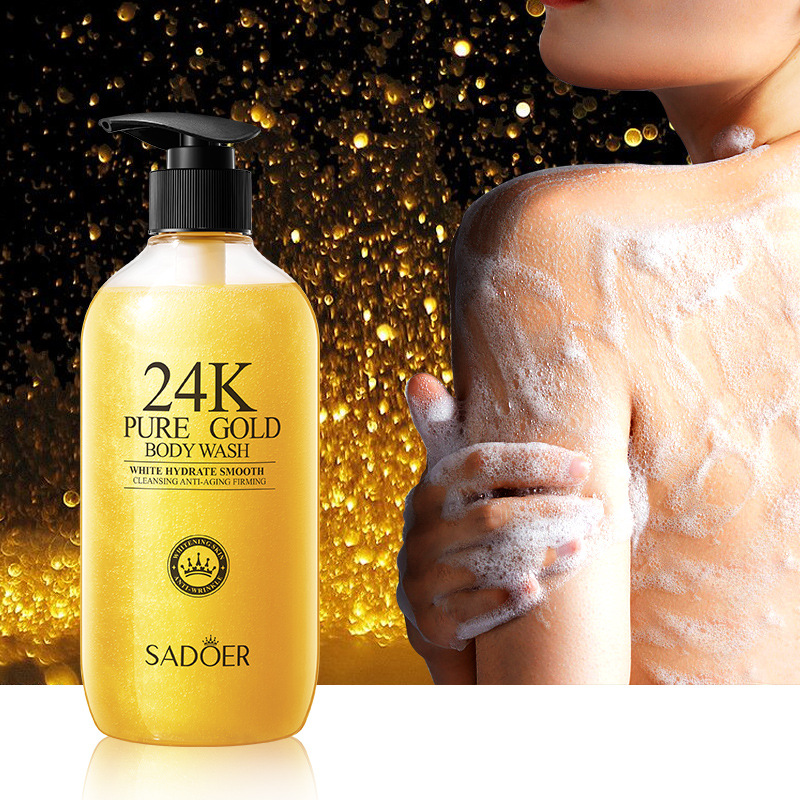 Shower Gel Sadoer24 K Gold Deep Cleaning And Nourishing Bath Gel  |   Hair & Body Care